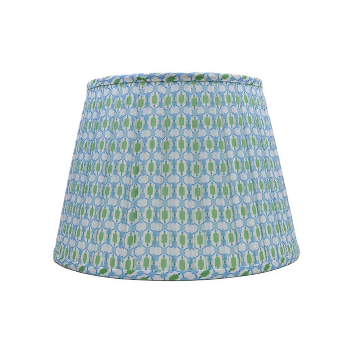 Amy Shade - Blue, Green, White Lampshade 6 Sizes