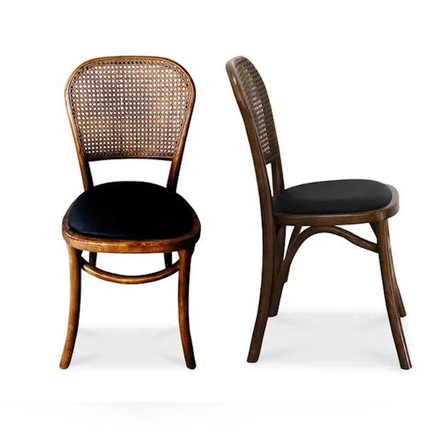 Benson Rattan Set of 2 Dining Chair