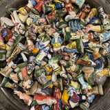 100 Pcs of French Feves and Santons - Feves