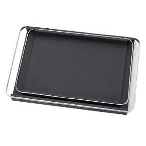Fossil Leather Serving Tray