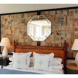 Octavia Mirror Blue or Polished Stainless Steel