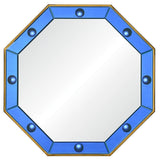 Octavia Mirror Blue or Polished Stainless Steel