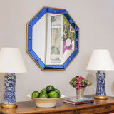 Octavia Mirror Blue or Polished Stainless Steel