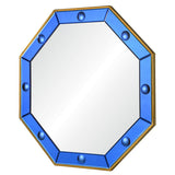 Octavia Mirror Blue or Polished Stainless Steel