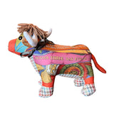Gucci Horse Ribbons Vintage Silk Scarf Prosperous Steer