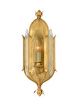 Paris Antique Gold Leaf Sconce