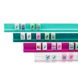Mini Travel Mahjong Racks Premium Acrylic 10.31" Optional Colors
