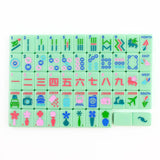 Mini Travel Anywhere Mahjong Series Pink or Green