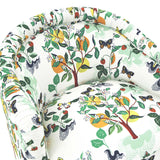 Citrus Garden Ruched Lounge Chair
