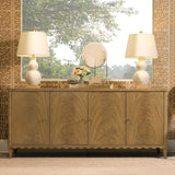 Scalloped Bottom Media Cabinet