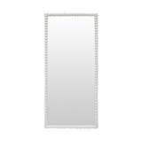 Clyde White Resin Mirror