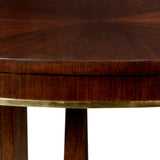 Dark Walnut Center Entry Table