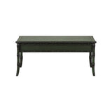 The Everly Green Bamboo Coffee Table.