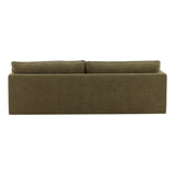 Topanga Green Performance Fabric Sofa