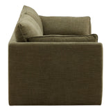 Topanga Green Performance Fabric Sofa