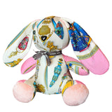 Hermes Qu'importe Le Flacon Vintage Silk Scarf Clever Bunny