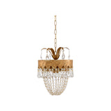 Venetian Gold and Crystal Pendant