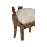 Bone Inlay Accent Chair