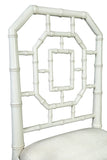 Chippendale Style Cream Dining Chair