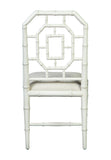 Chippendale Style Cream Dining Chair