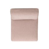Light Pink Performance Chenille Arched Dining Chair