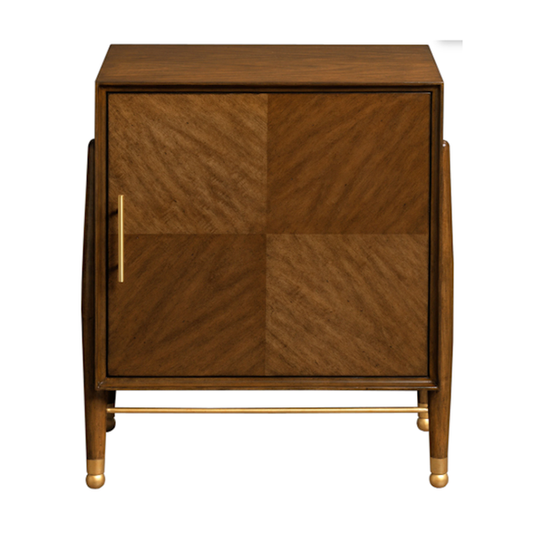 Mid-Century Cabinet, French Walnut Left