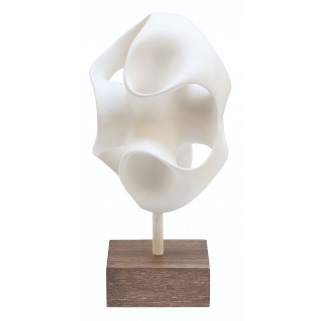 White Resin Sculpture