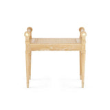 French Louis Bench, Natural, Driftwood, or Black