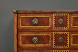 Italian Inlay Chest, Mahogany