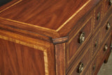 Italian Inlay Chest, Mahogany