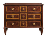 Italian Inlay Chest, Mahogany