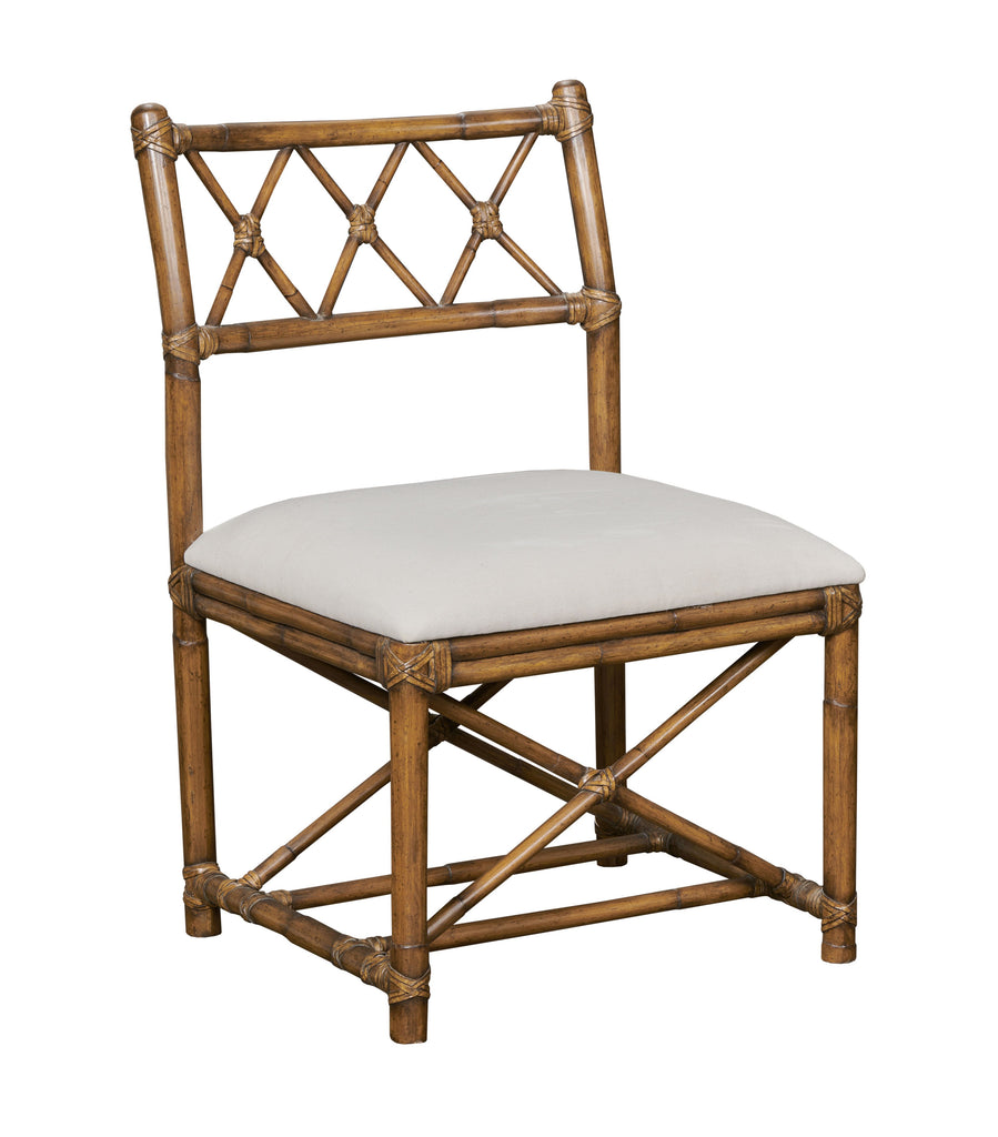 Rattan X Back Side Chair, Chateau