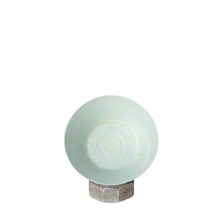 Celadon Porcelain Small Peony Bowl