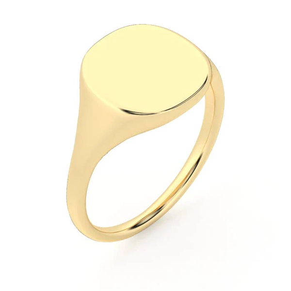 Squared Signet (Pinky) Ring 14K Gold