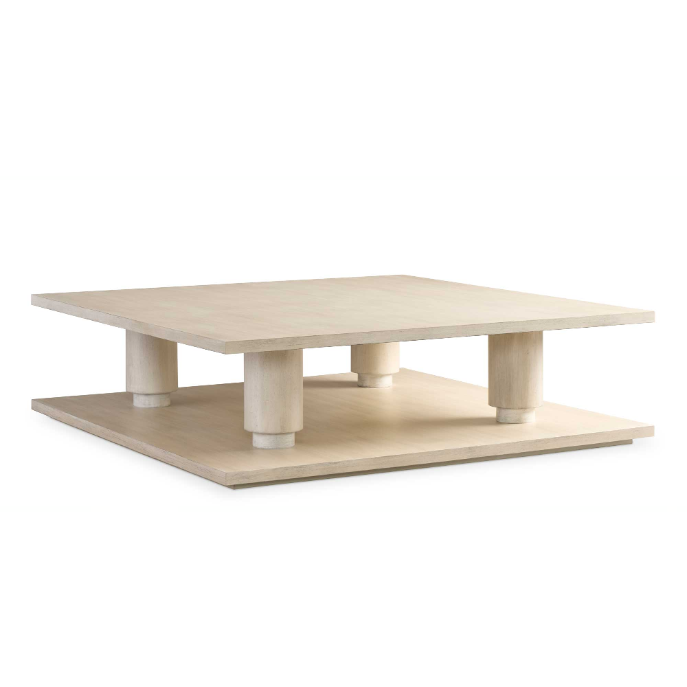 Double Tiered Cocktail Table XL Square