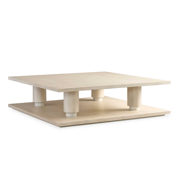 Double Tiered Cocktail Table XL Square