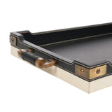 Equestrian Charm Leather Tray