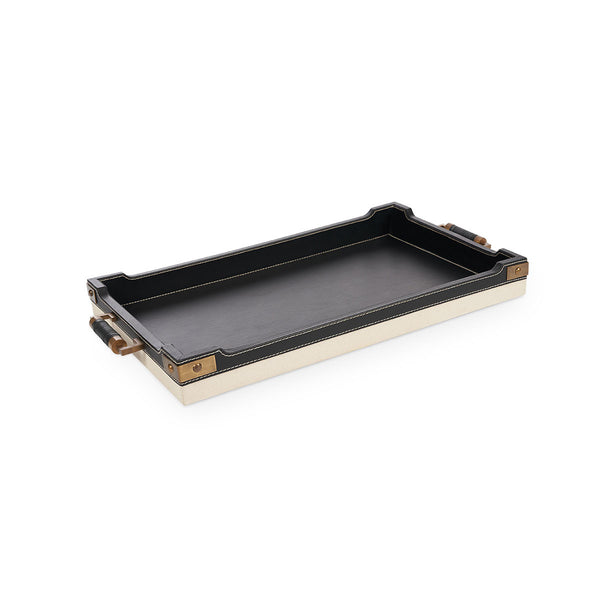 Equestrian Charm Leather Tray