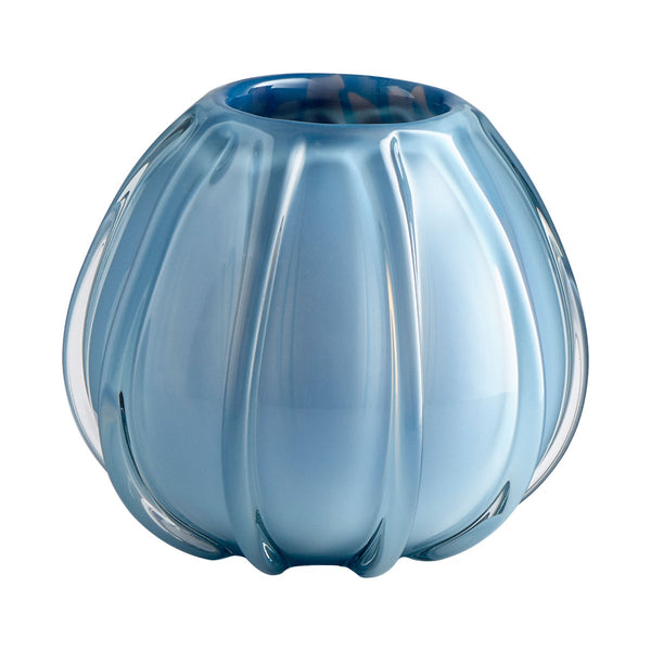 Periwinkle Glass Vase
