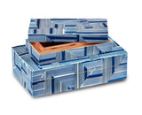 Blue Geometric Box Set of 2