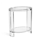 Acrylic Oval Side Table
