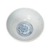 Blue & White Silla Bowl Twisted Flower