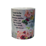 Smiles Today Coffee Mug by Erin Smith Art