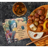 Mimosas & Kites Cocktail Napkin by Erin Smith Art (Set of 2)