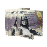 Sponsor Cocktail Napkin by Erin Smith Art (Set of 2)