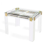 Acrylic Backgammon Table