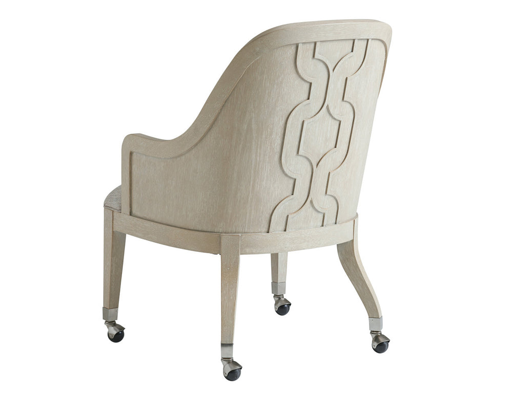 Camden Game Table Rolling Chair MAKENZIE BAILEY