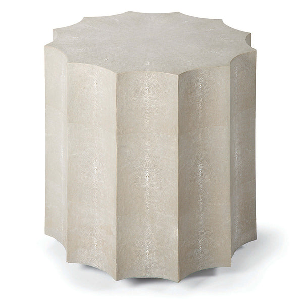 Shagreen Scalloped Table