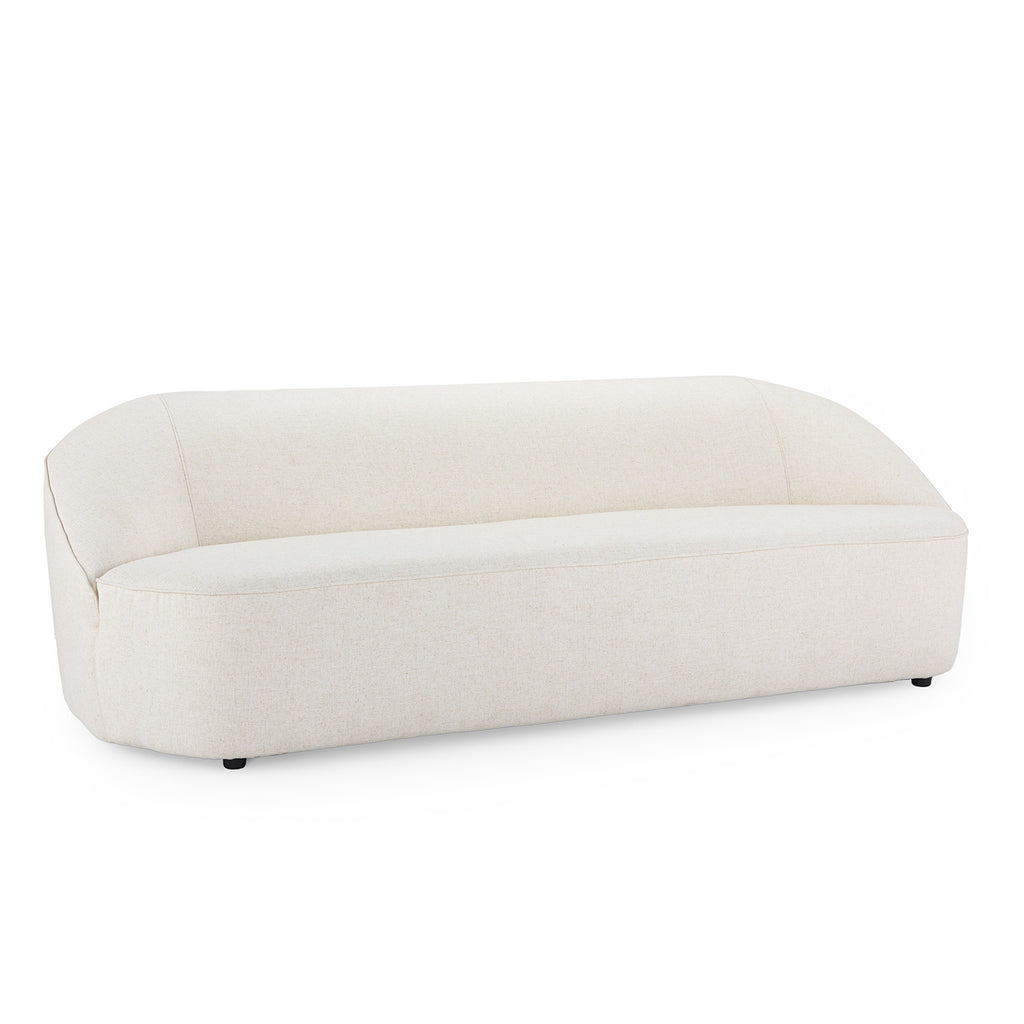 Margaux Linen Curved Sofa