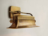 Vintage Brass Wall Sconce by Bunny Williams